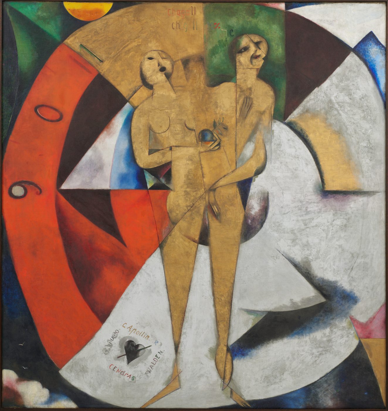 Homage to Apollinaire, 1913, by Marc Chagall